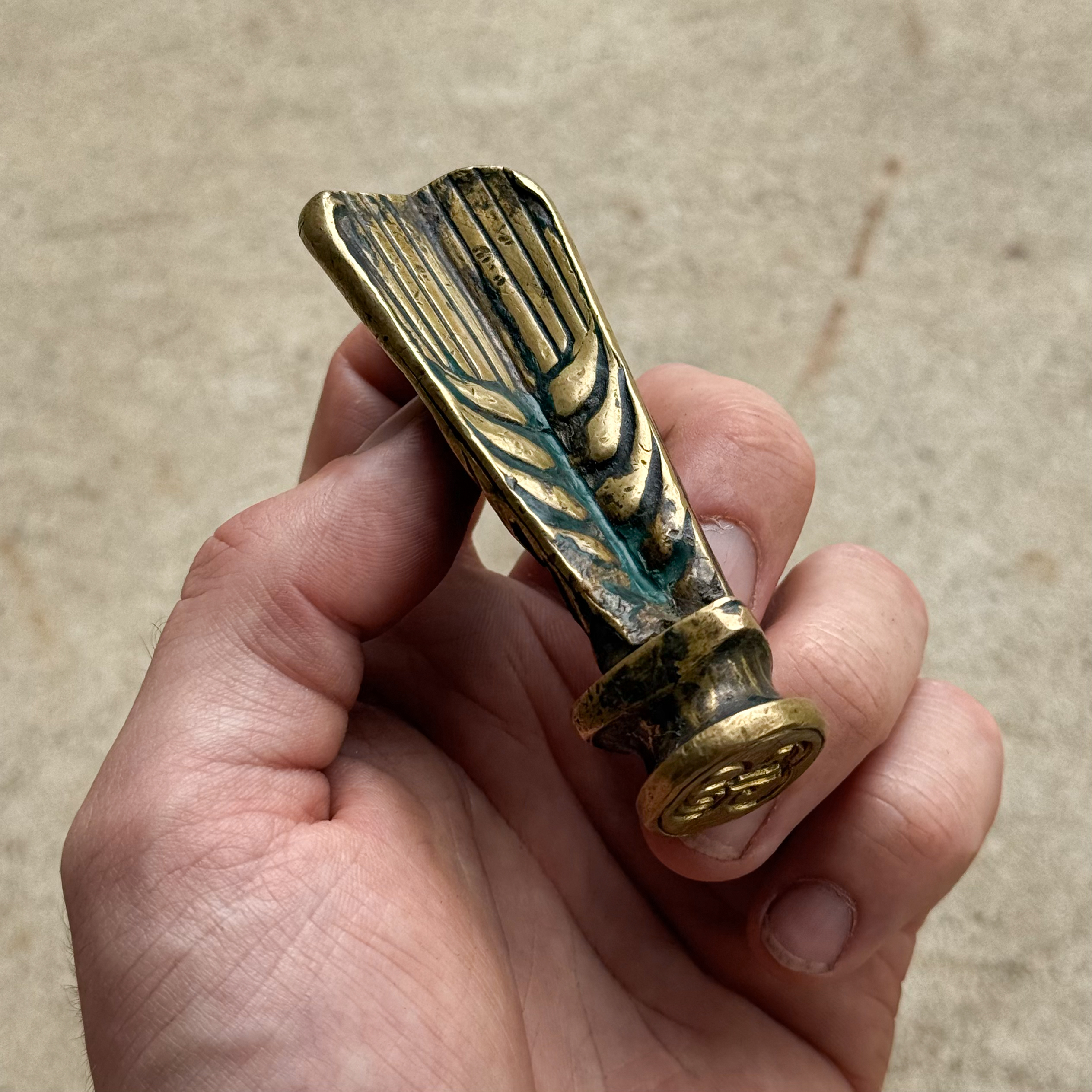 vintage-antique-early-1900s-art-nouveau-jugendstil-bronze-lacquer-wax-stamp-seal-decor-collection-curiosity-gift (4)